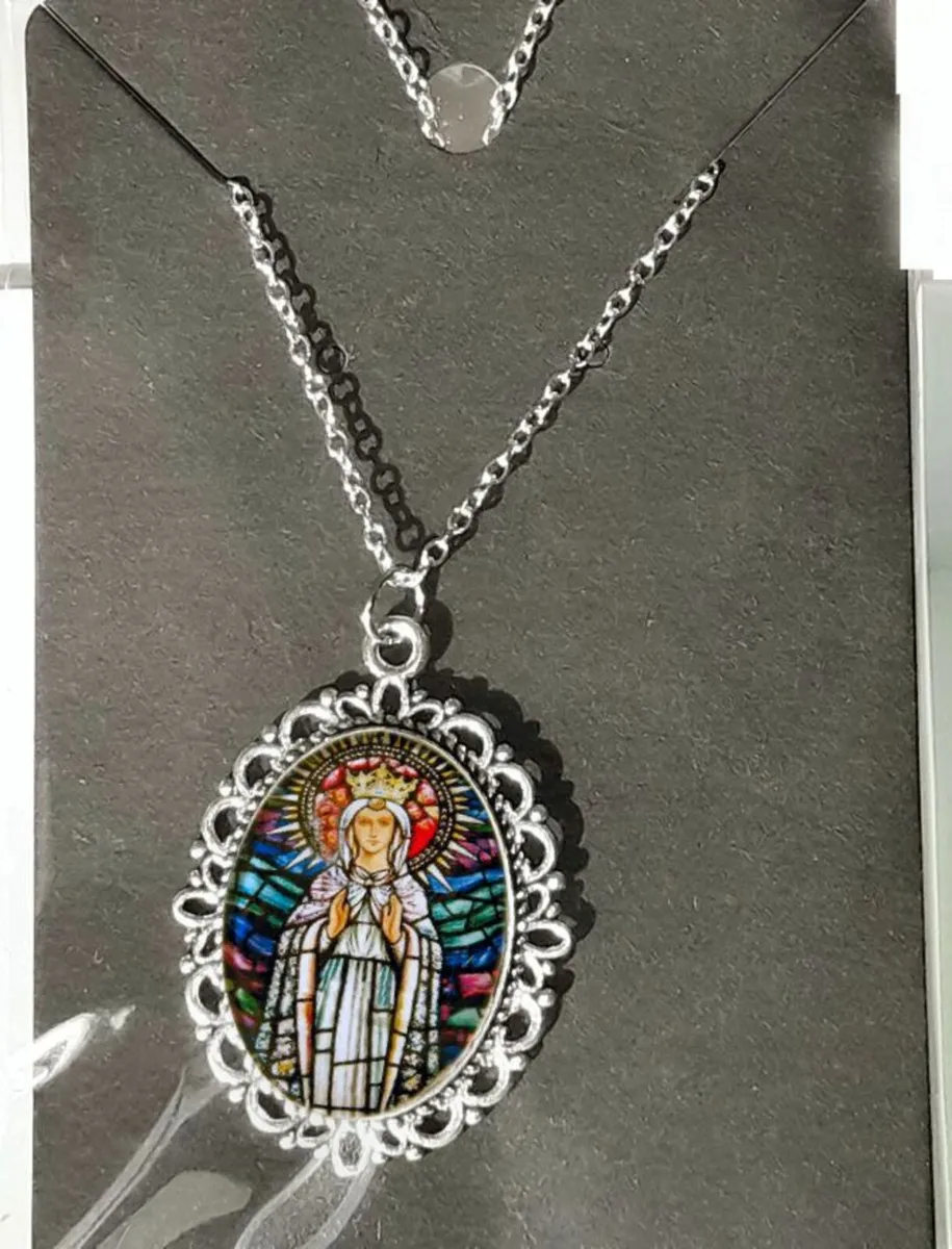 Our Lady Of Knock Pendant With Chain - Image 2