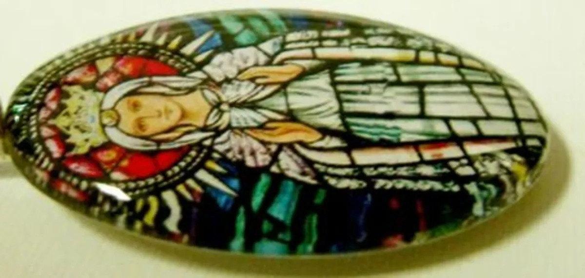 Our Lady Of Knock Pendant With Chain - Image 3