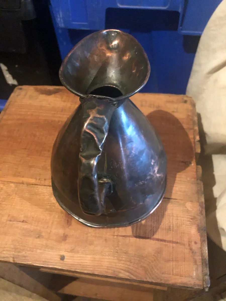 Antique Copper Haystack Jug - Image 4