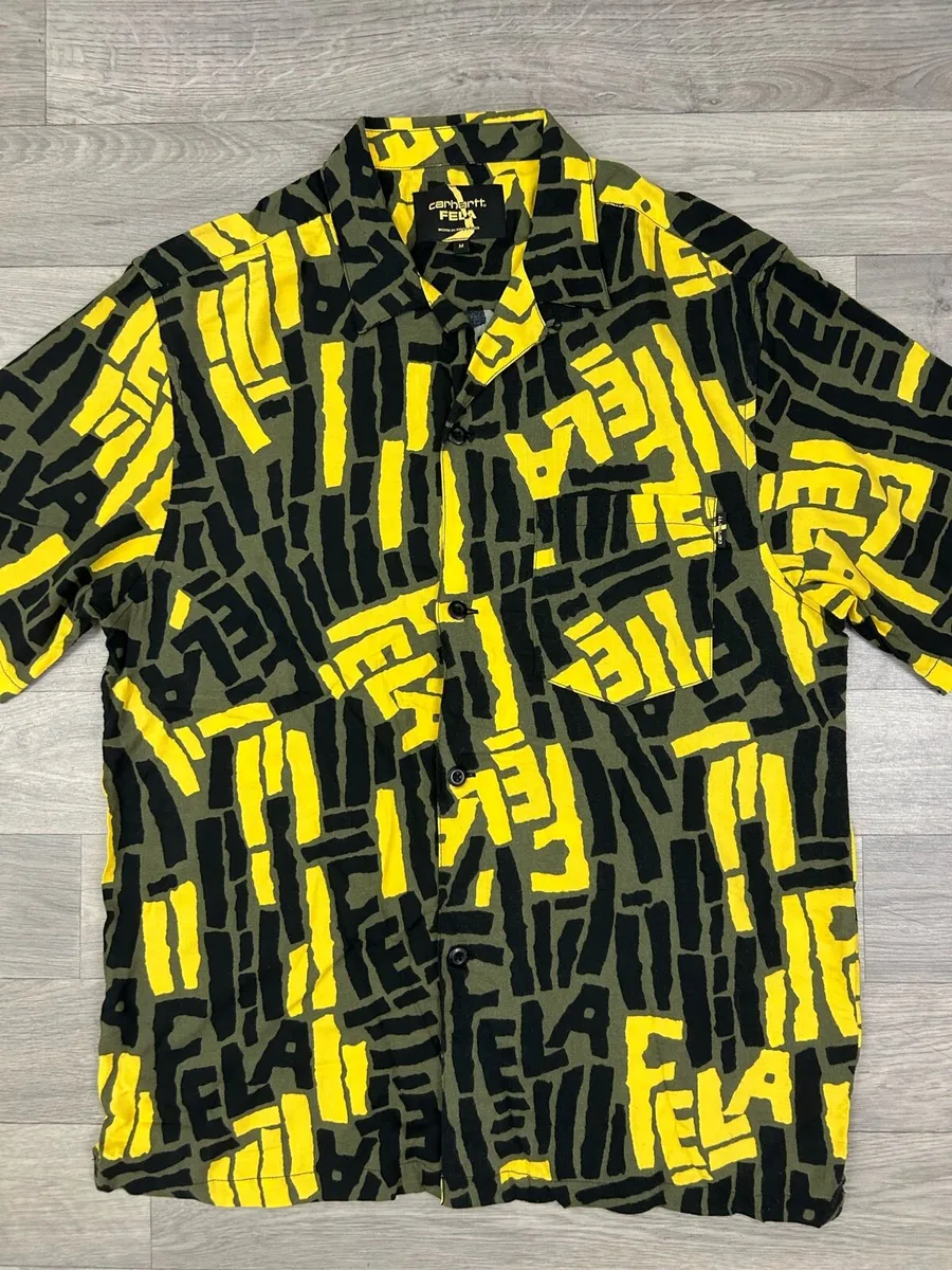 Carhartt WIP X Fela Kuti Short Sleeve Shirt Medium - Image 2