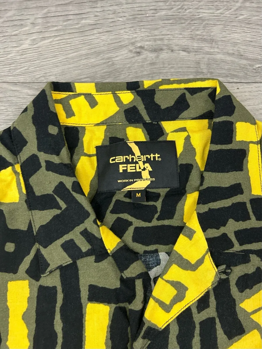 Carhartt WIP X Fela Kuti Short Sleeve Shirt Medium - Image 3