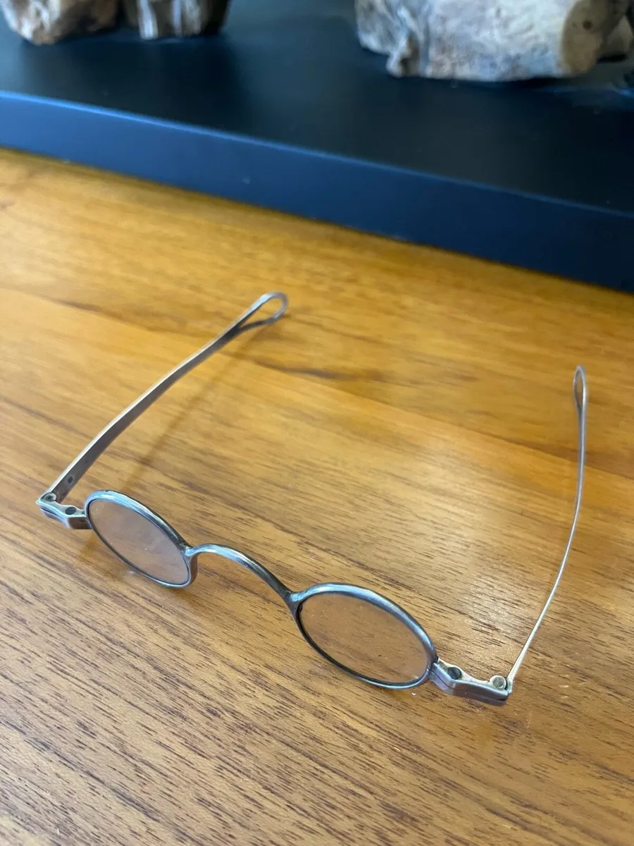 Antique 18th Century Silver Eye Glasses - Image 4