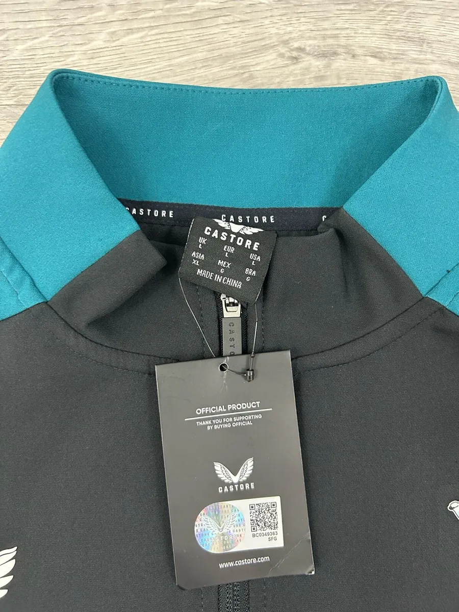 NEW Castore Harlequins Rugby Jacket Mens Large - Image 4