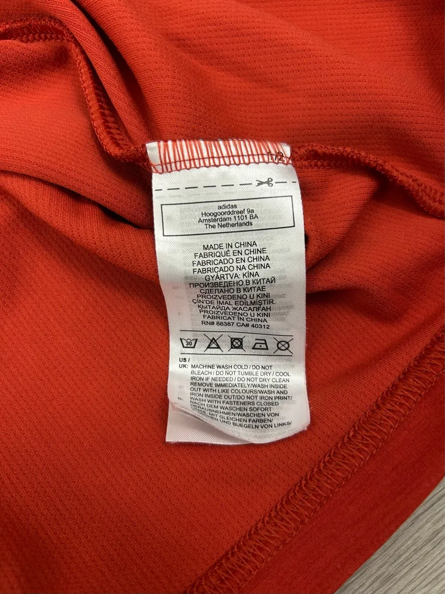 Adidas Munster Rugby Half Zip Jumper Mens 3XL - Image 4