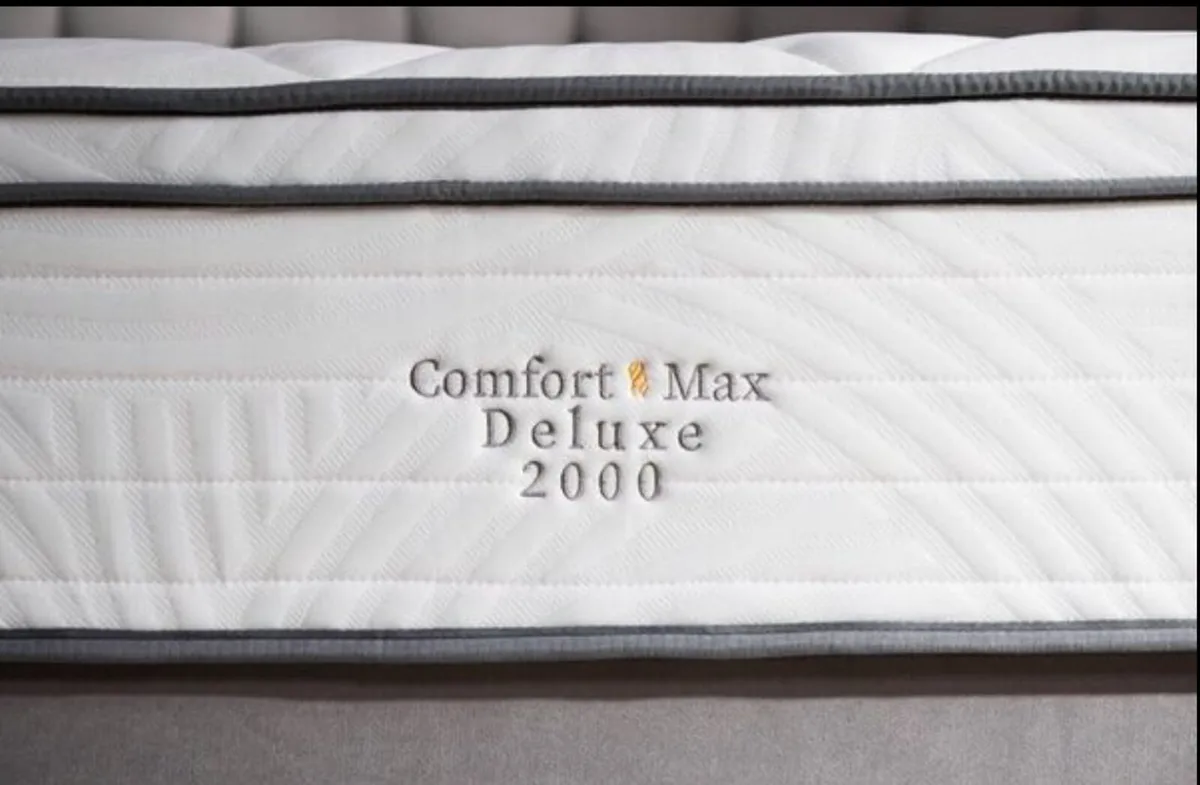 New 4ft Comfort Max 2000 Mattress Pillow top - Image 3