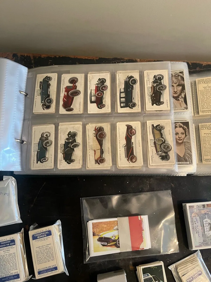 Large Collection of Antique/Vintage Tobacco Cards - Image 2
