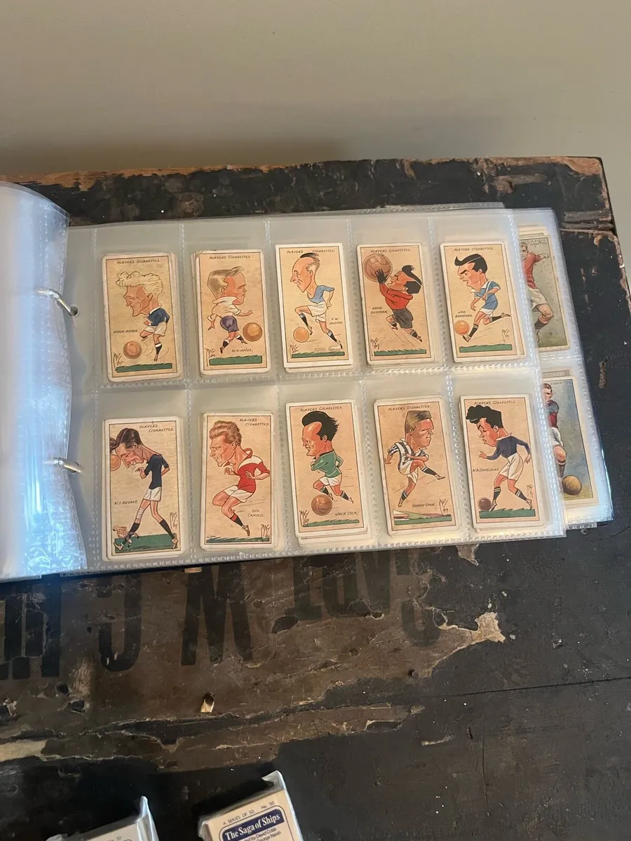 Large Collection of Antique/Vintage Tobacco Cards - Image 3