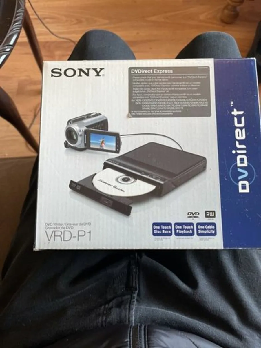 Sony VRD-P1. DVD Writer. For Sony Handycam. - Image 1