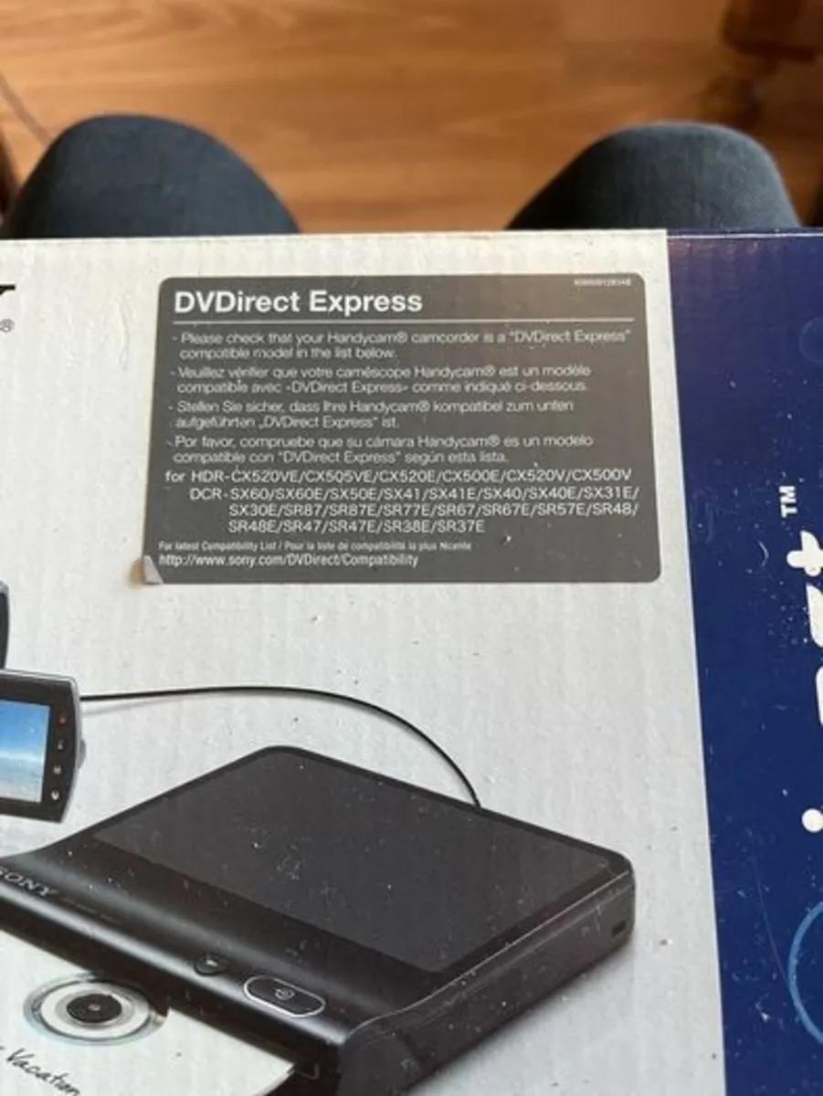 Sony VRD-P1. DVD Writer. For Sony Handycam. - Image 4