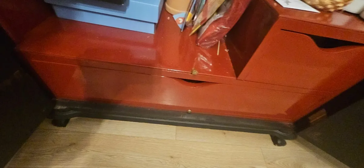 Vintage drinks and storage cabinet - Image 4