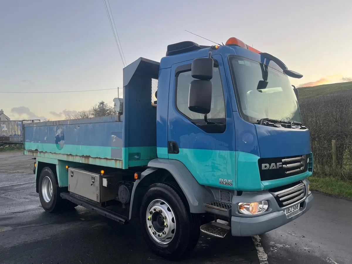 2008 Daf LF 55.250 18 Tonne Tipper 26Kms - Image 1