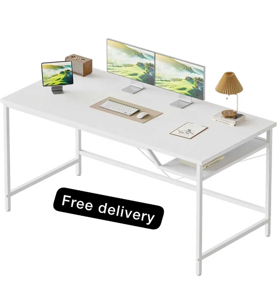 120 cm Computer Desk, Gaming Desk - Image 1