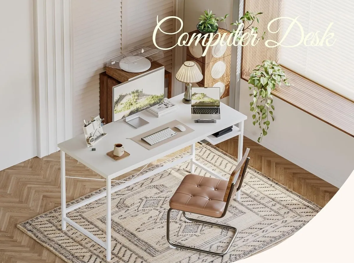 120 cm Computer Desk, Gaming Desk - Image 1