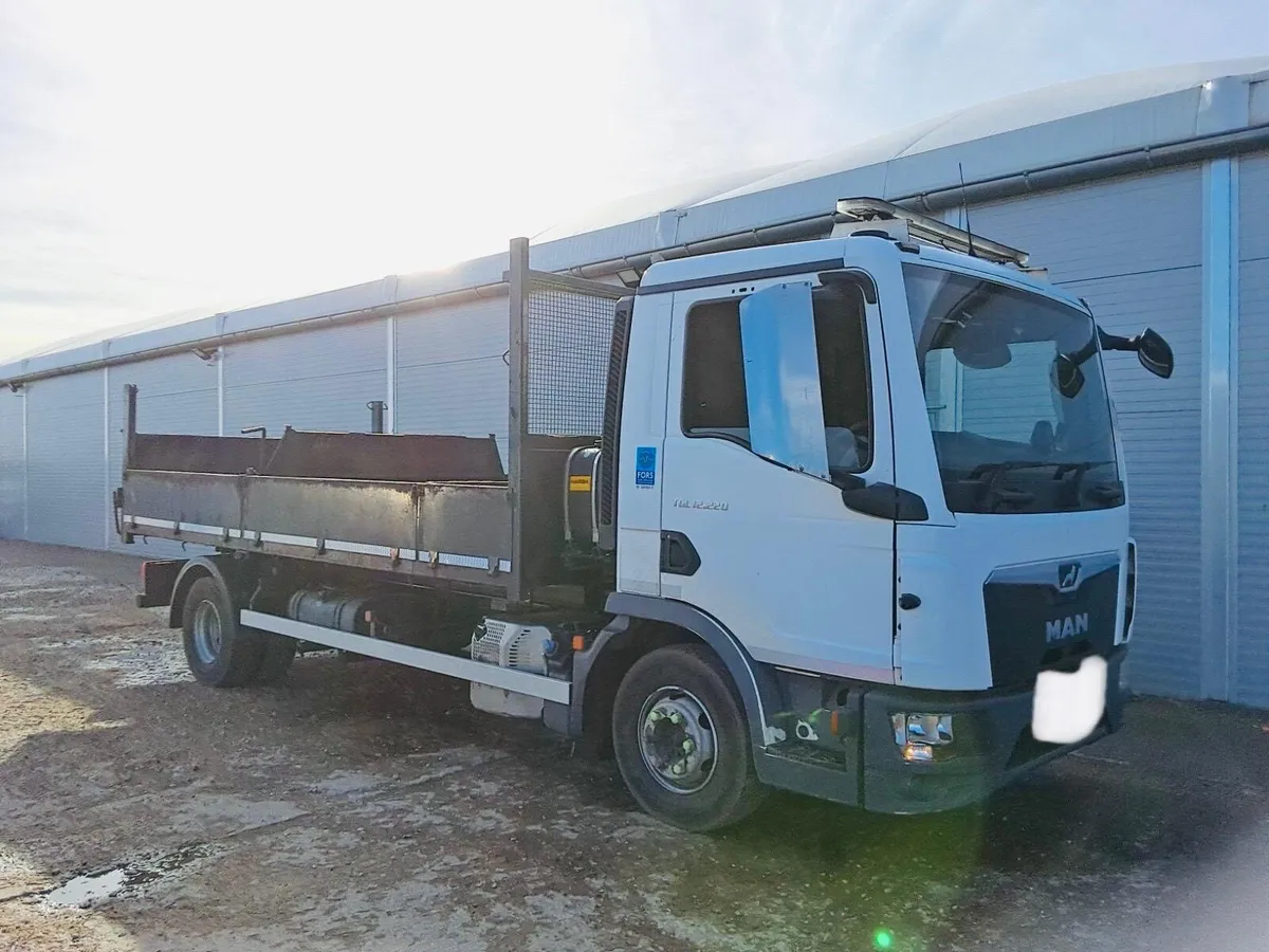 2021 MAN  TGL 12/220  16F Dropside tipper - Image 1