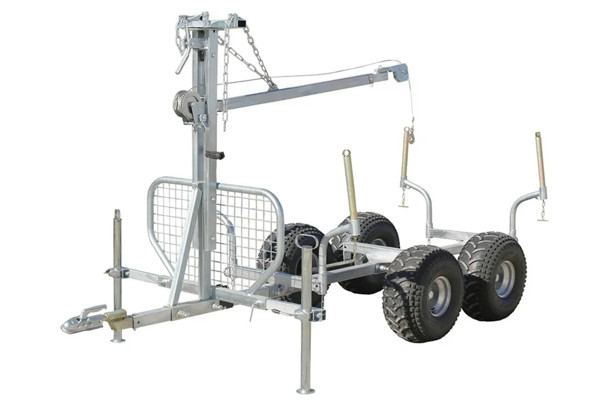 ATV / UTV log timber trailer - Image 1