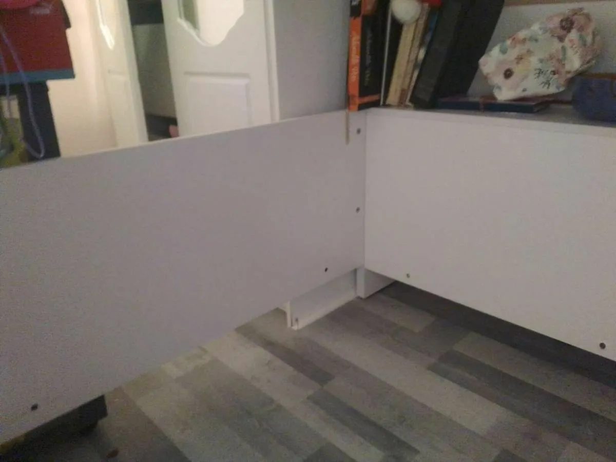 Top deck Bunkbed and lower deck den and shelving - Image 3