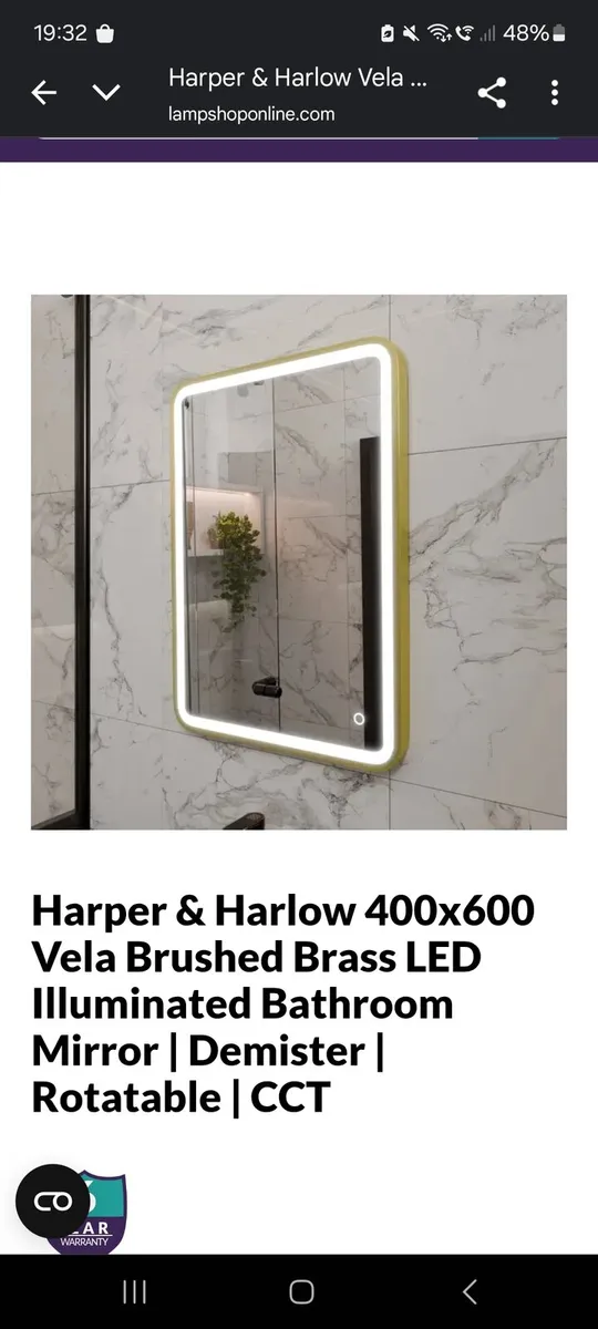 New unopened Mirror - Image 1