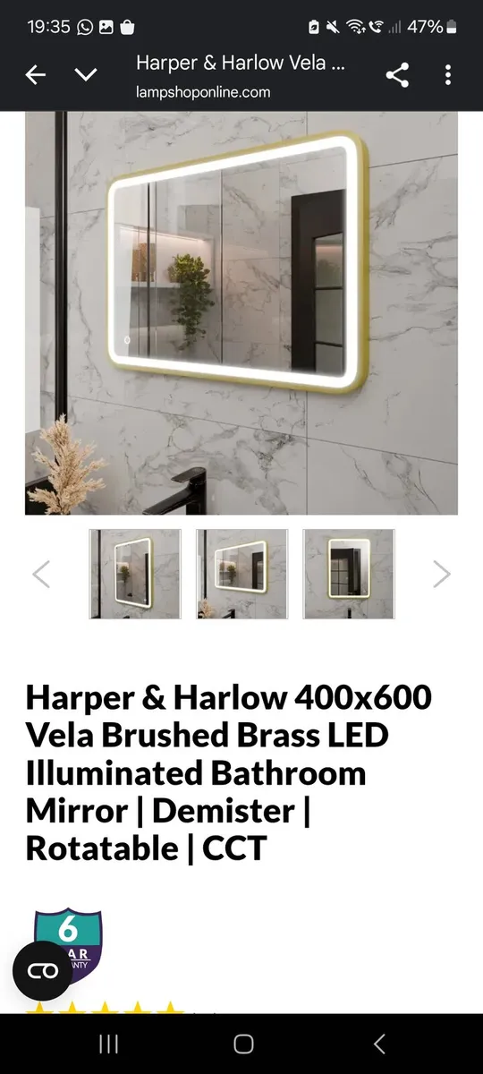 New unopened Mirror - Image 2