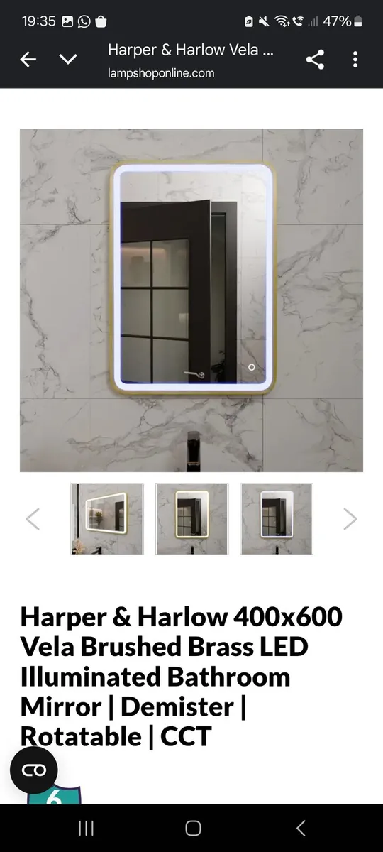 New unopened Mirror - Image 3