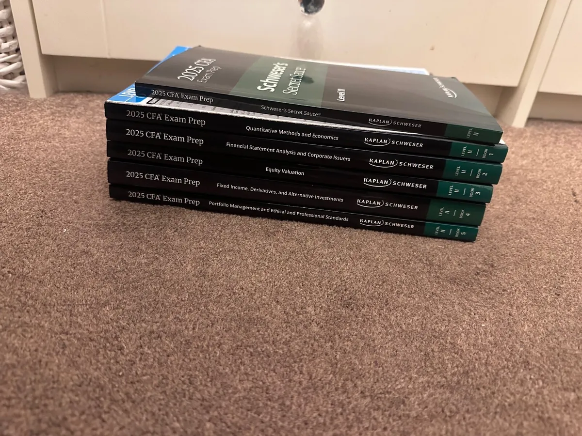 CFA 2025 Level 2 full book set - Image 4
