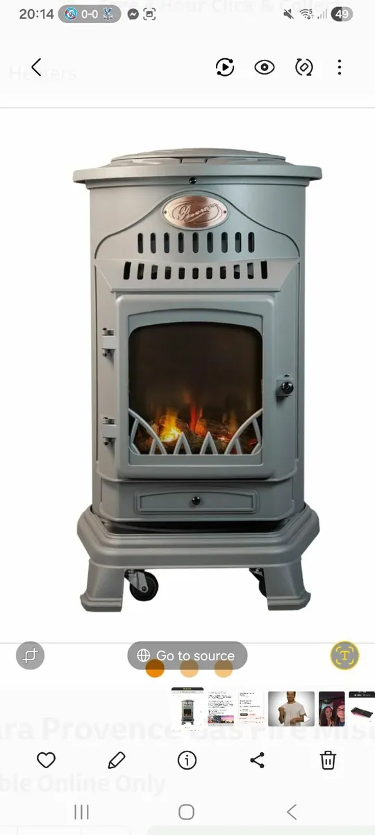 Gas fire - Image 1