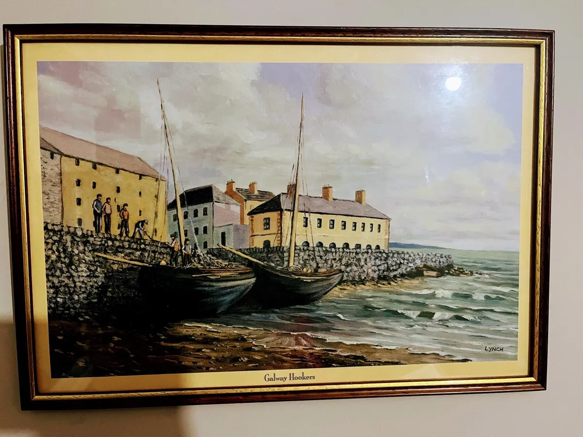 Vintage print Galway Hookers - Image 1