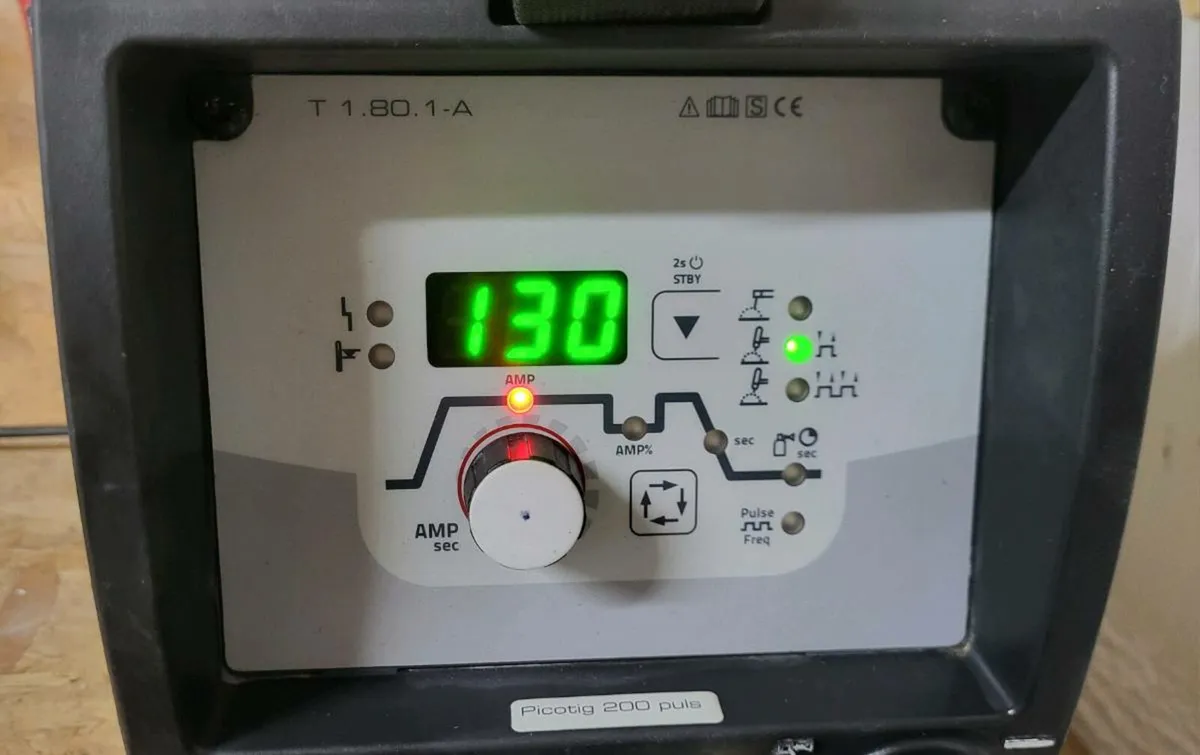 Picotig 200 puls Tig/mma welder 230v - Image 3