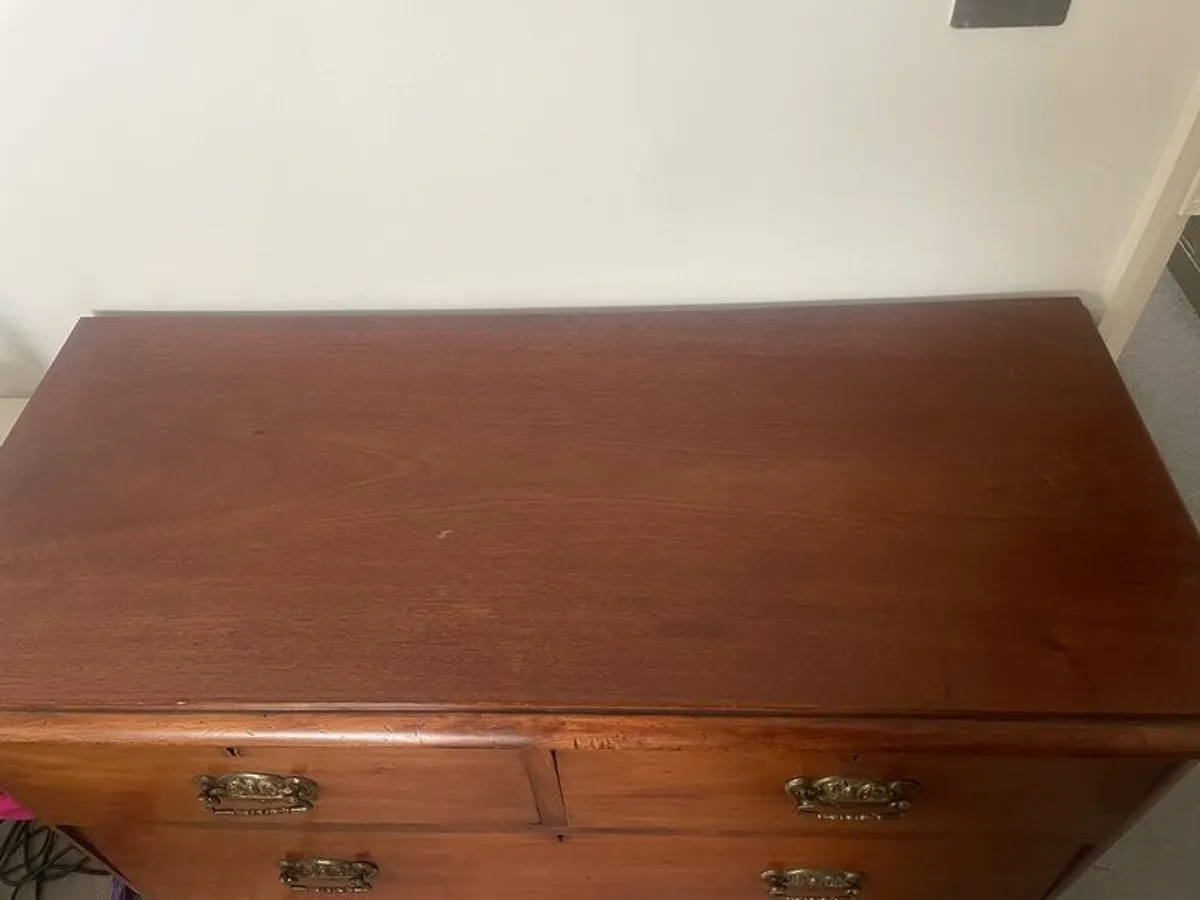 Victorian, Mahogany chest of drawers - Image 3