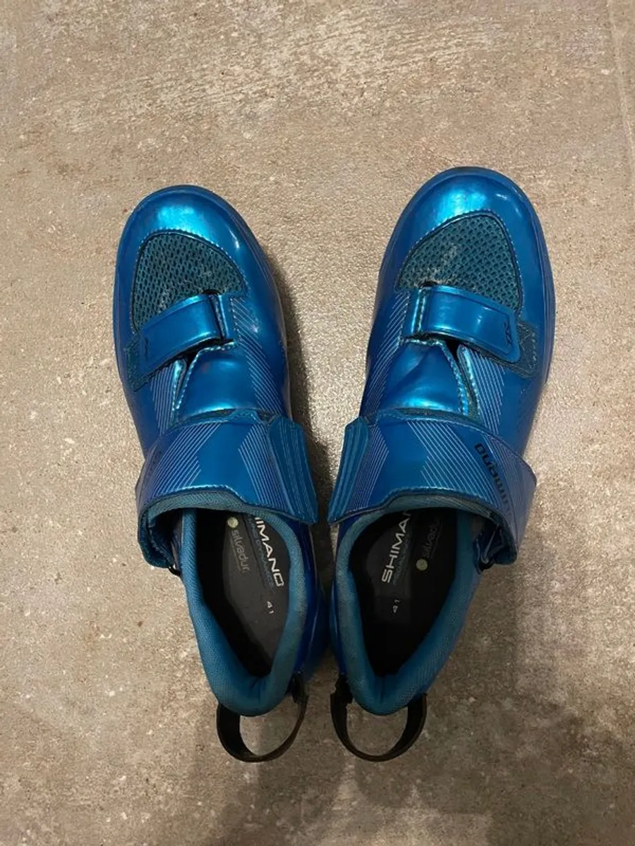 Shimano triathlon/cycling shoes - Image 2