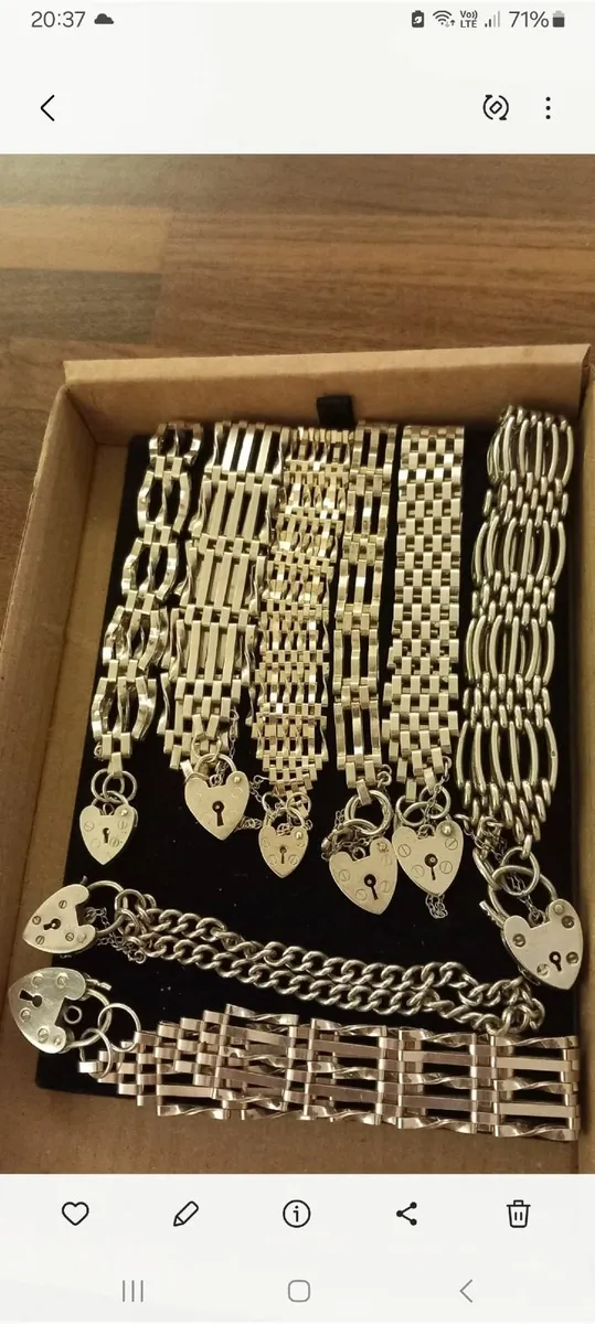 Vintage 1960s genuine sterling silver bracelets