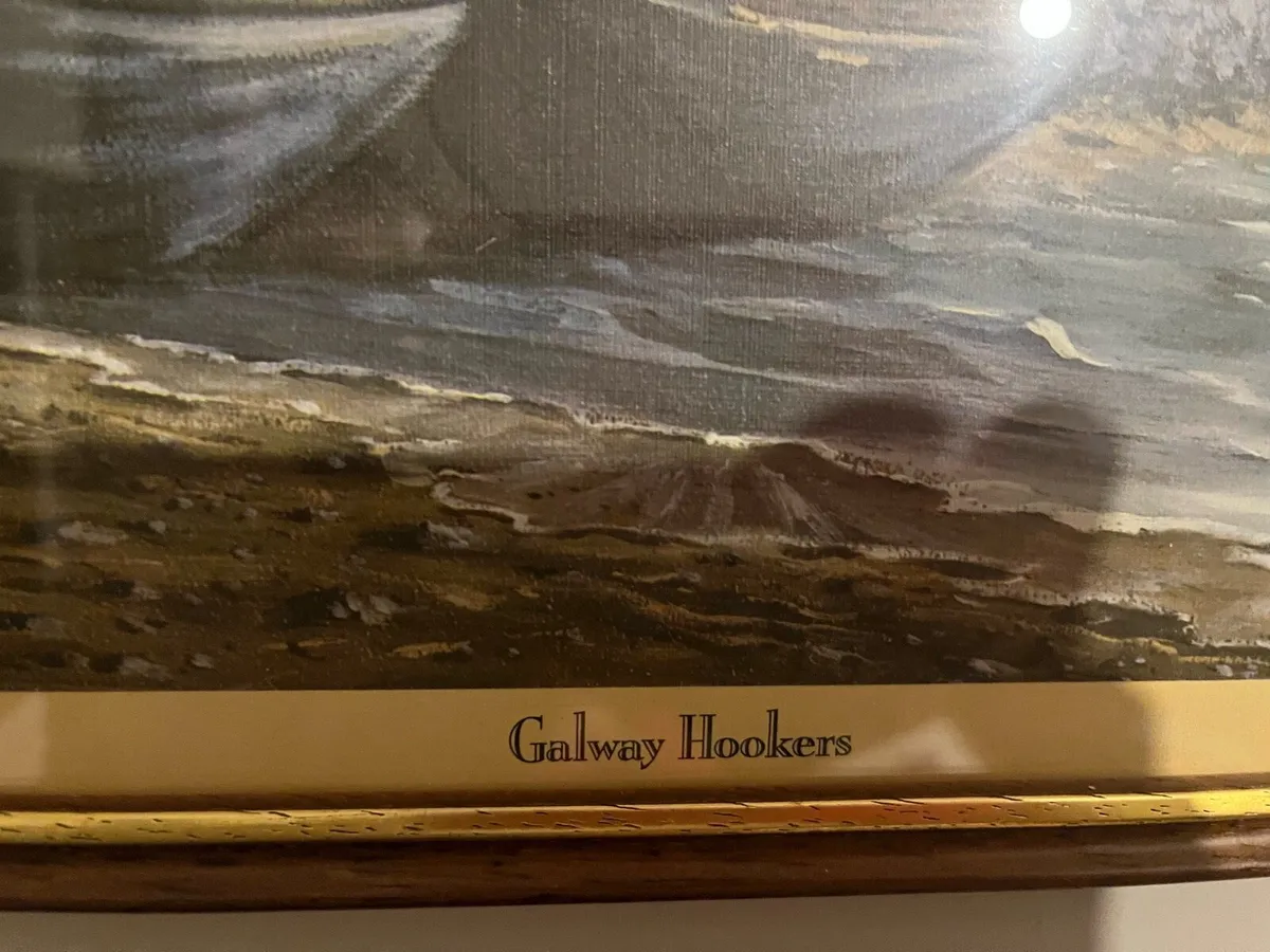 Vintage print Galway Hookers - Image 2