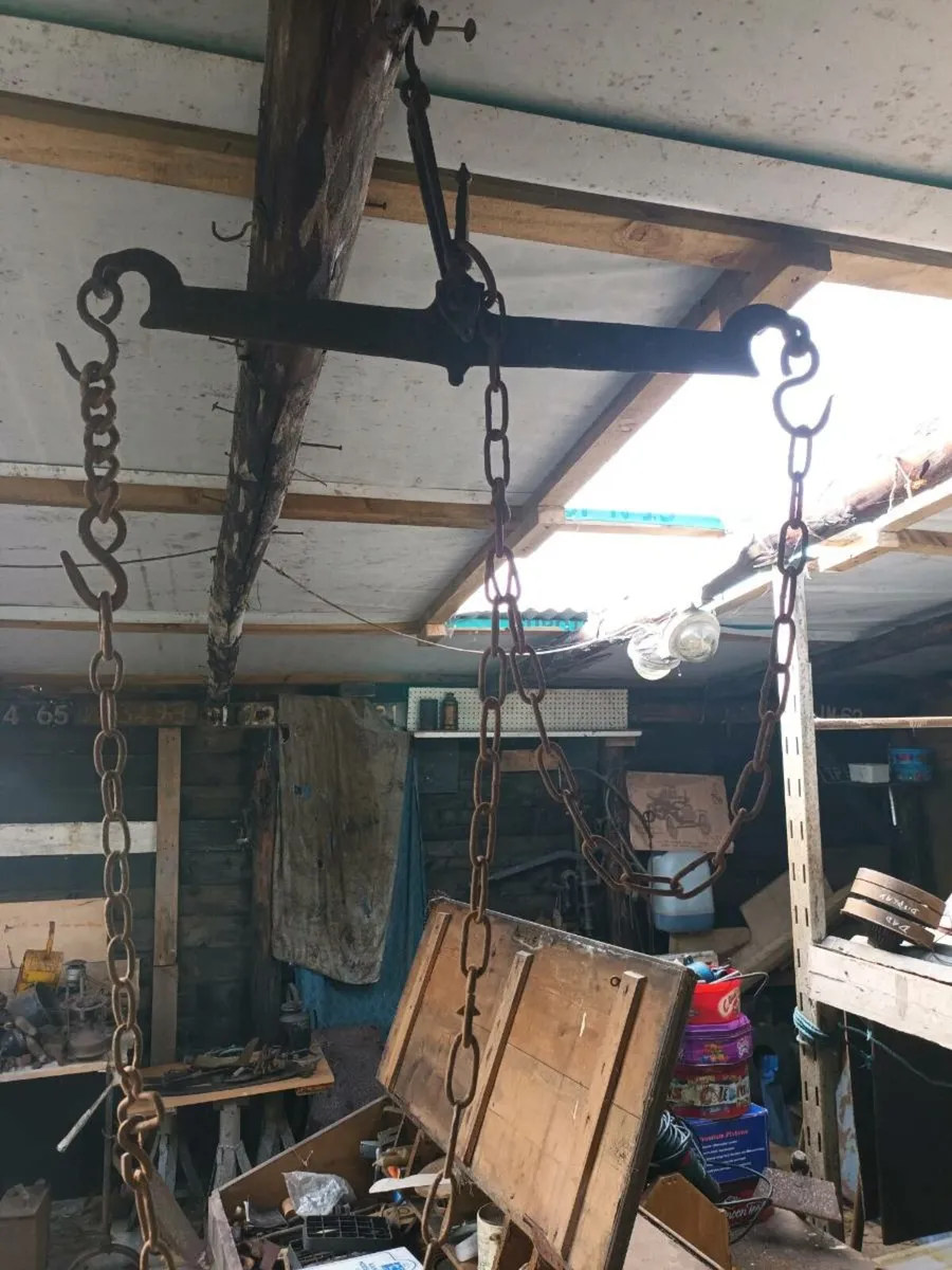 Fireplace crane balance - Image 1