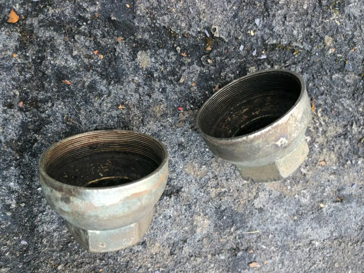 Antique Car Hubcaps - Image 2