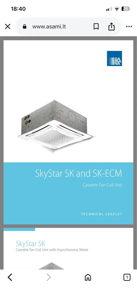 Fan coil unit - Image 1