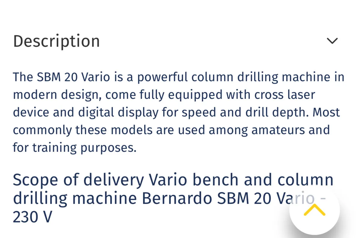New vari speed single phase pillar drills - Image 2