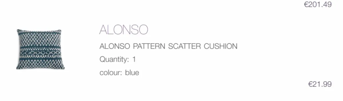 DFS Alonso two seater Sofa, new from 2021 - Image 3