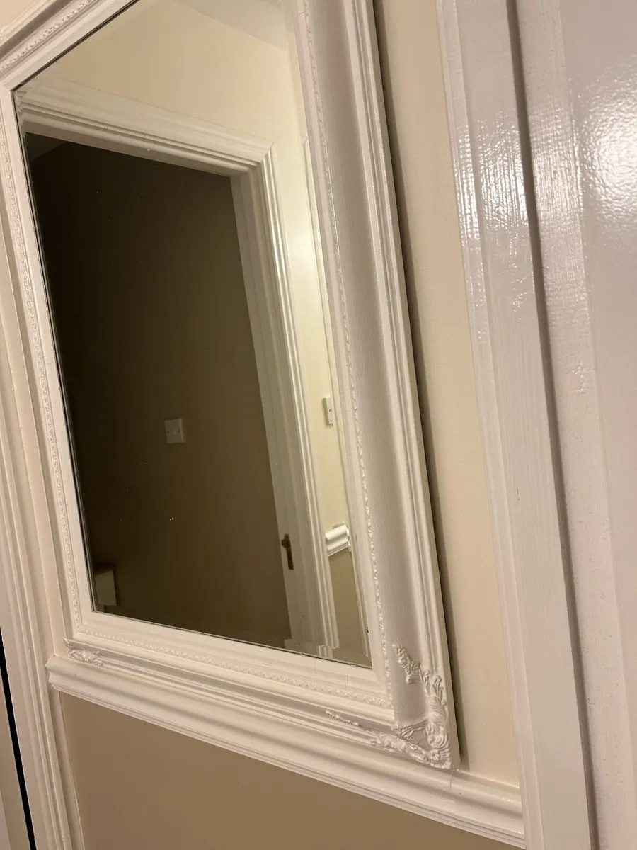 Large white mirror - Image 2