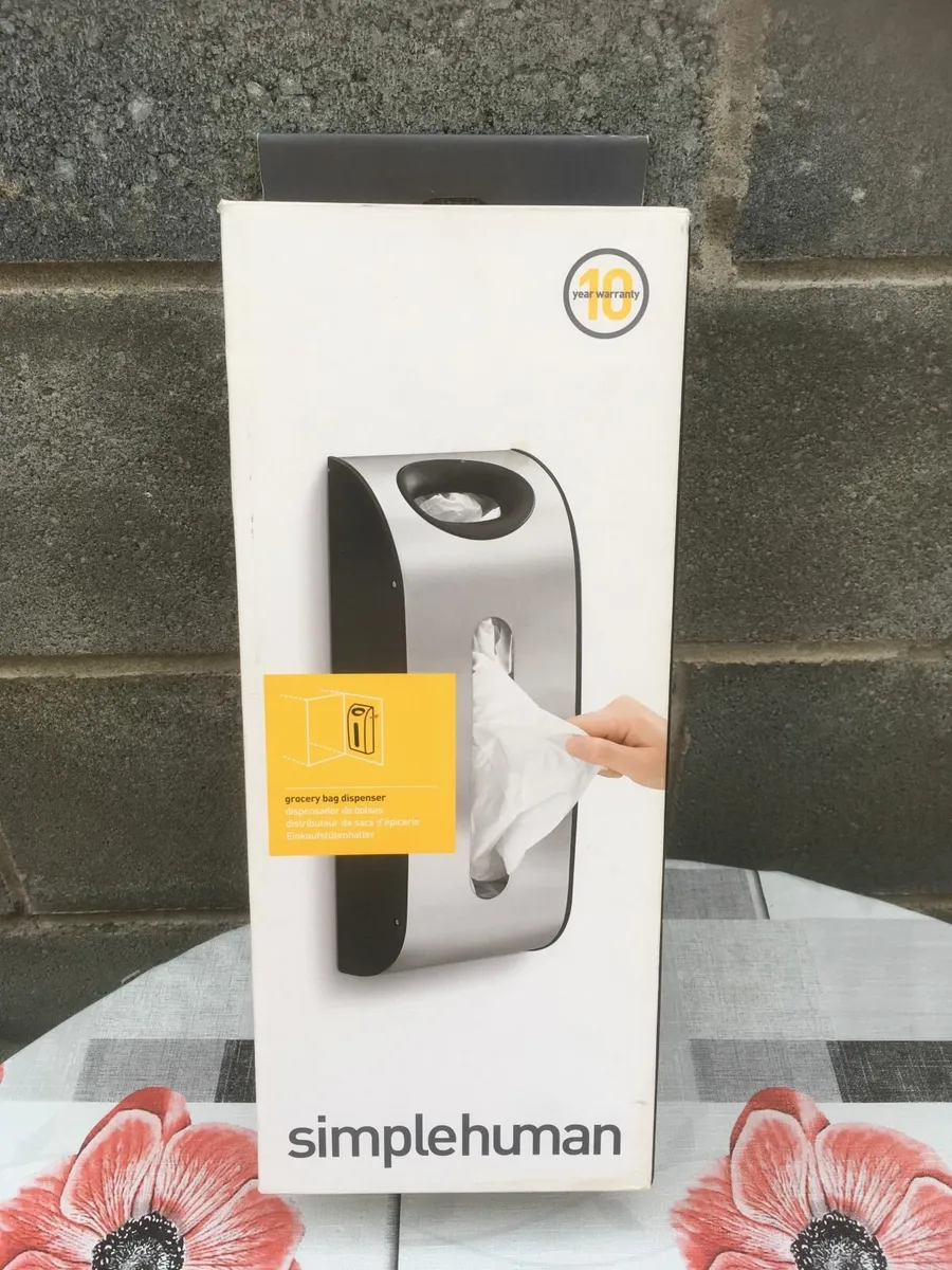 BRAND NEW Simplehuman Shopping Bag Storage - Image 3