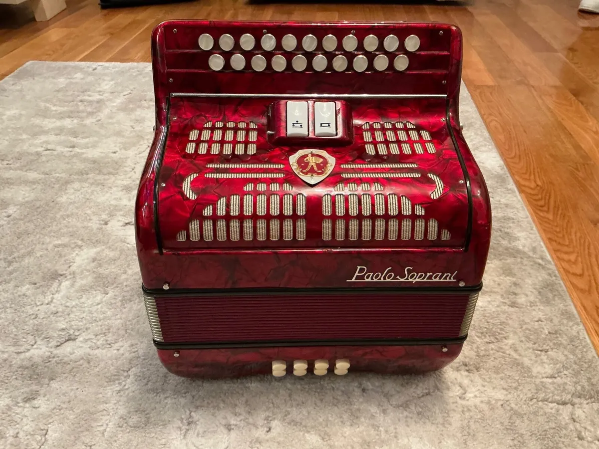 Paolo Soprani button accordion - Image 1
