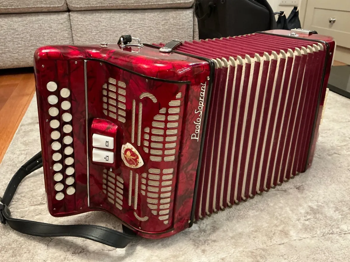 Paolo Soprani button accordion - Image 4