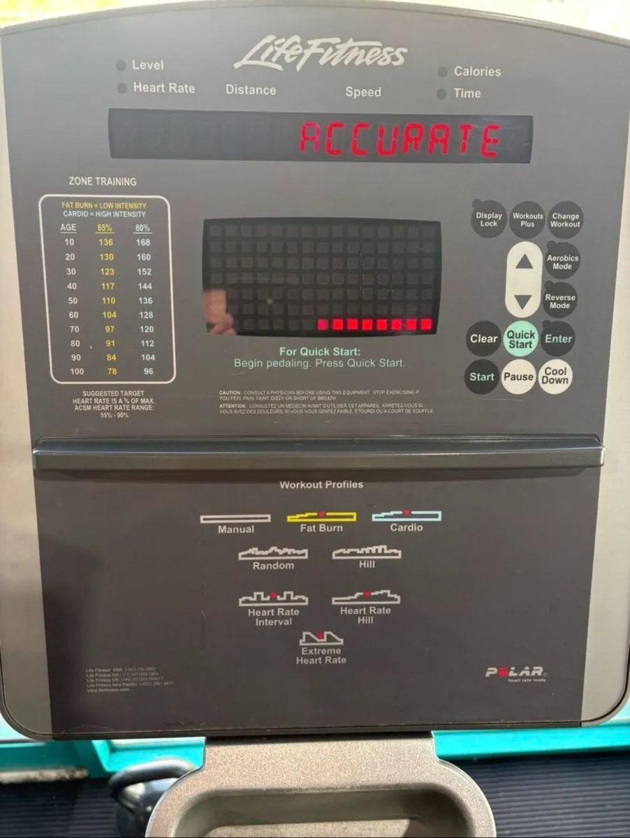 Life Fitness Cross Trainer - Image 4