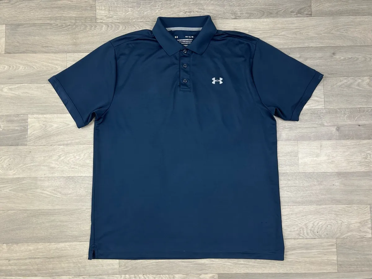 Under Armour Golf Polo Shirt Mens Large - Image 1