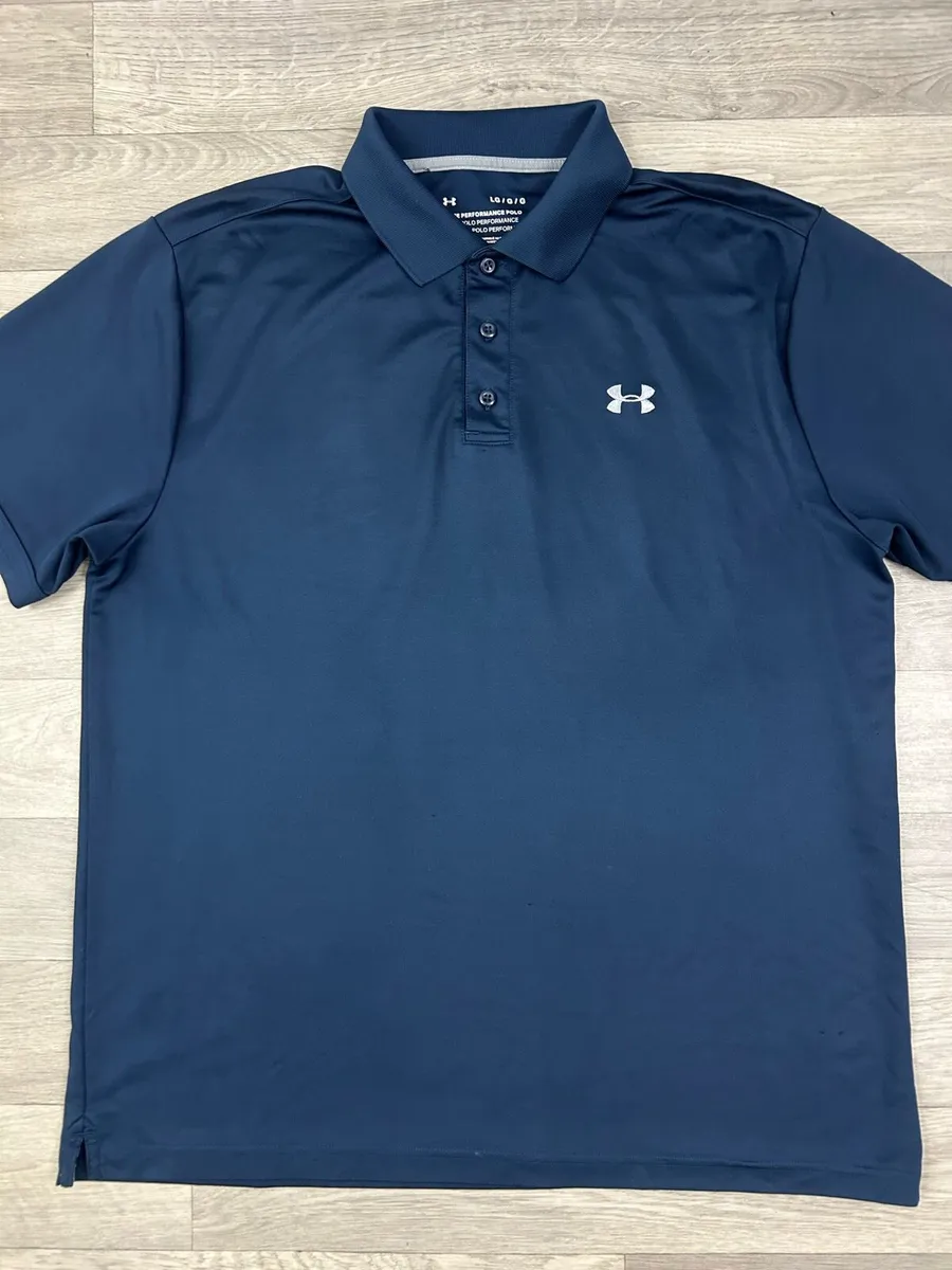Under Armour Golf Polo Shirt Mens Large - Image 2
