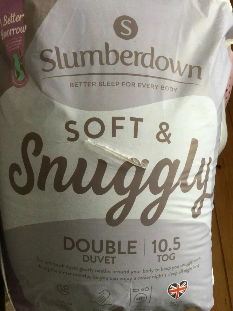 NEW SEALED Slumberdown Double Duvet 10.5 tog - Image 1