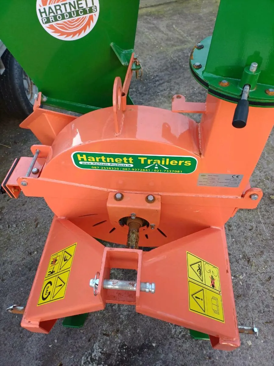 4" Self-Feed Hartnett PTO Wood Chipper - Image 2