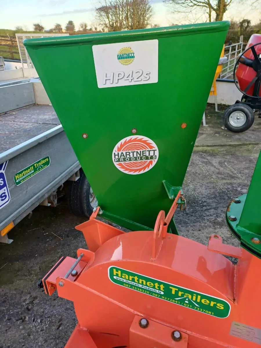 4" Self-Feed Hartnett PTO Wood Chipper - Image 4