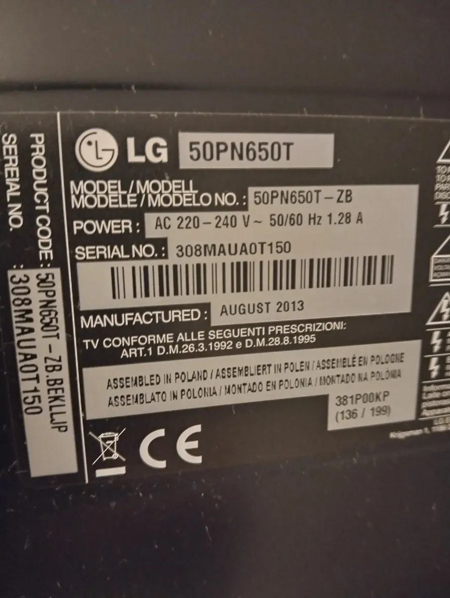 LG tv 55" for sale , perfect condition - Image 1