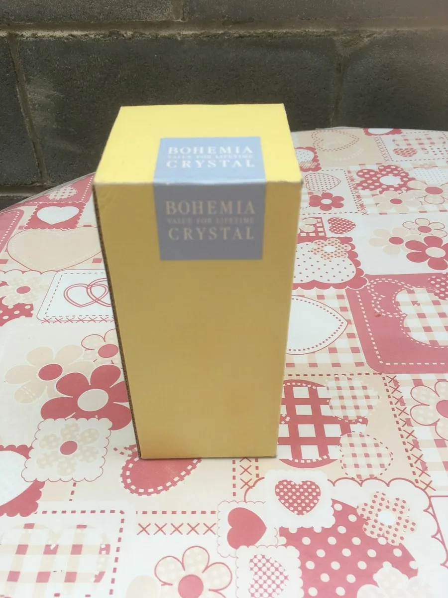 NEW Bohemia Hand Cut Lead Crystal Cut Glass - Image 4