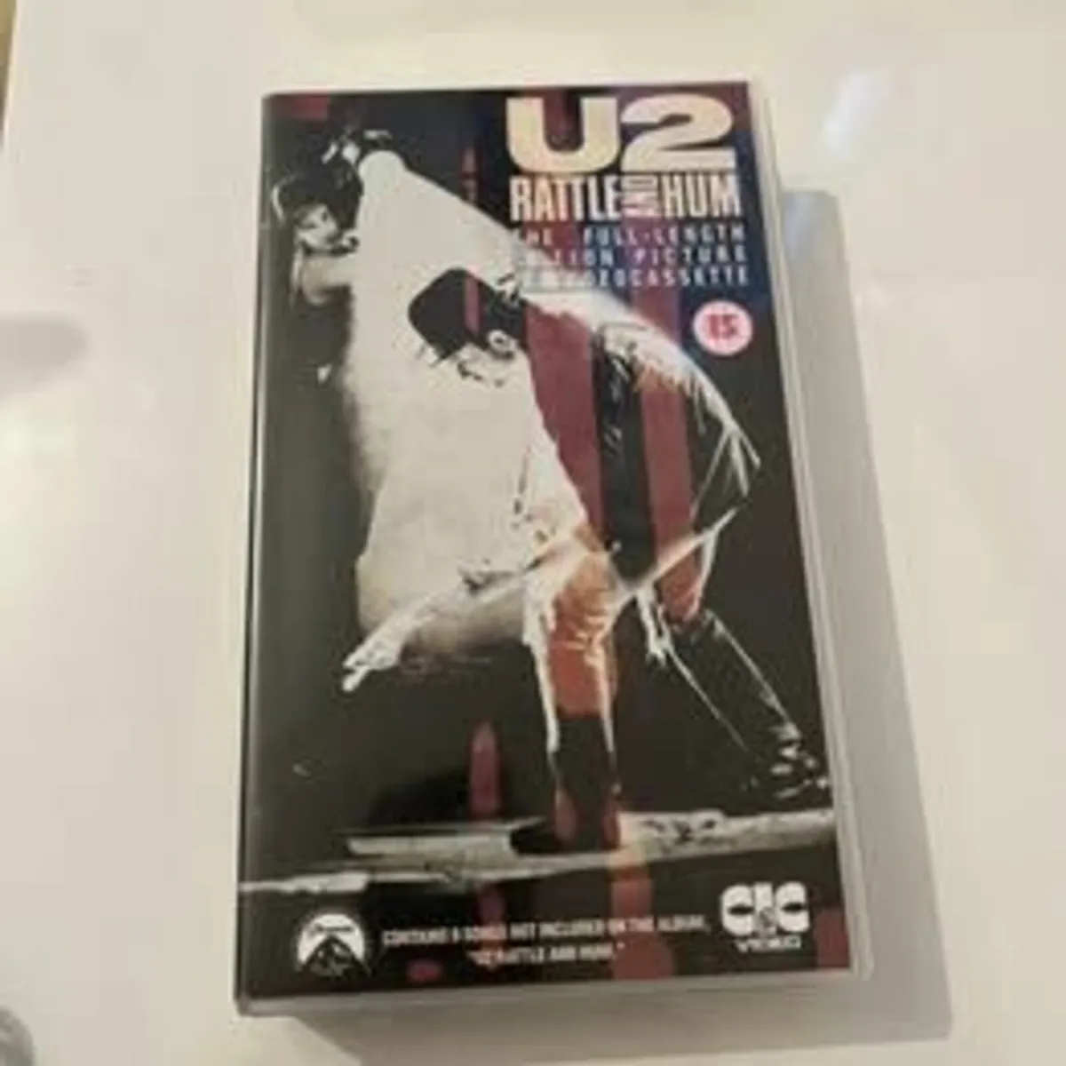 U2 - Rattle and Hum. Poster and Original VHS Video - Image 2