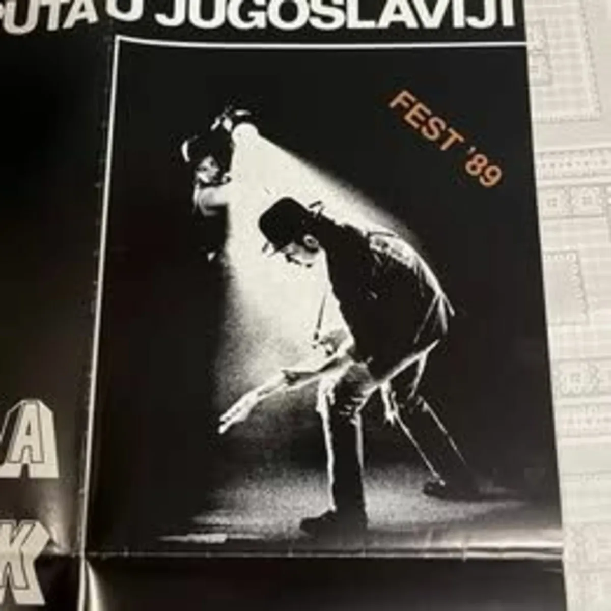 U2 - Rattle and Hum. Poster and Original VHS Video - Image 4